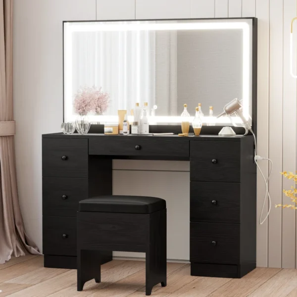 Elegance Ensemble Vanity in Black